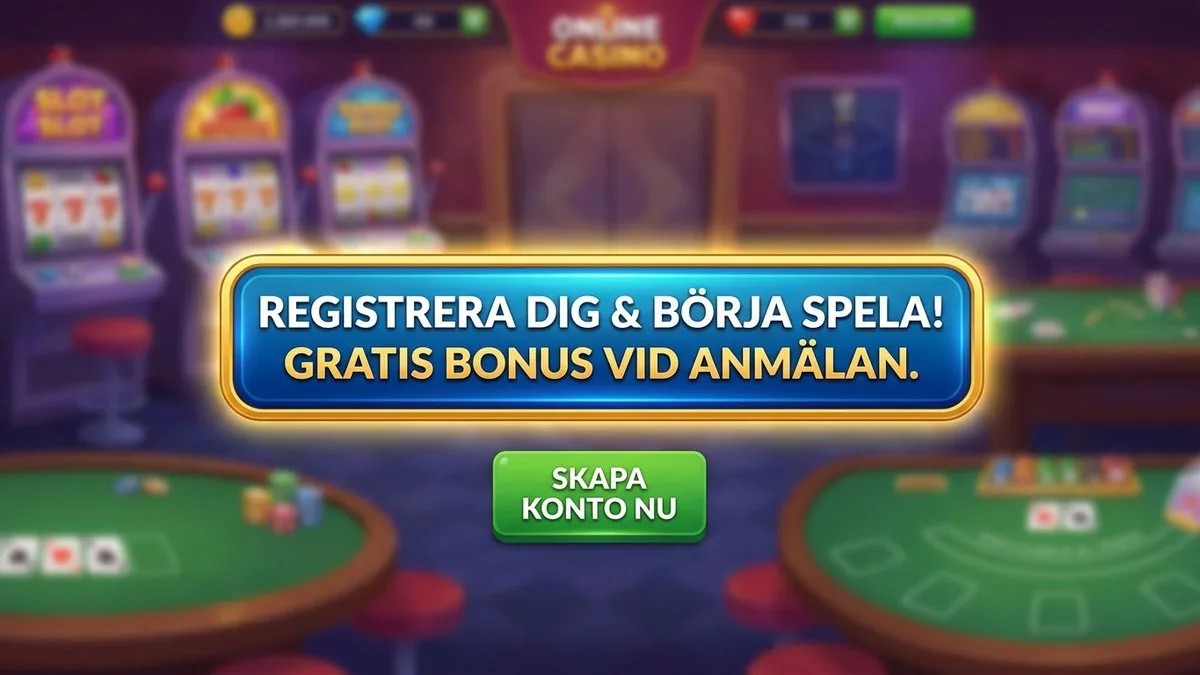 Registrera dig med bonus